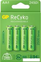 Аккумулятор GP ReCyko AA 2450mAh 4 шт.