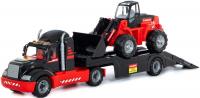 Игрушечный транспорт Полесье Автомобиль-трейлер+трактор-погрузчик Mammoet 206-02 57006