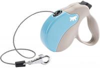 Поводок-рулетка Ferplast Amigo Mini 75700018 (бежевый/голубой)