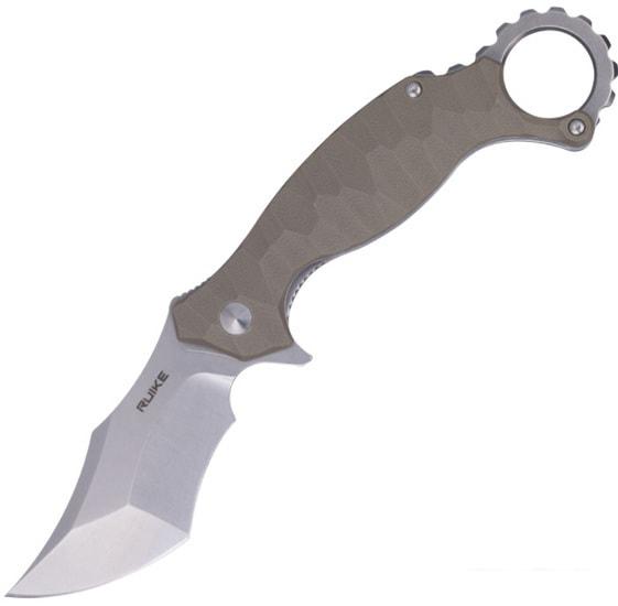 Складной нож Ruike P881-W (песочный)