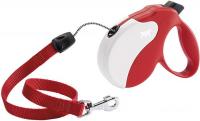 Поводок-рулетка Ferplast Amigo S 75710022 (красный/белый)