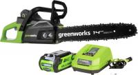 Аккумуляторная пила Greenworks GD40CS15 (с 1-м АКБ 2 Ah)