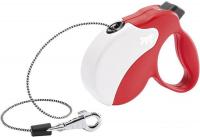 Поводок-рулетка Ferplast Amigo Mini 75700022 (красный/белый)