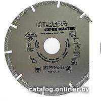 Отрезной диск алмазный  Hilberg Super Master 125