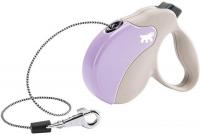 Поводок-рулетка Ferplast Amigo Mini 75700019 (бежевый/фиолетовый)