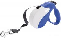 Поводок-рулетка Ferplast Amigo Mini 75702025 (синий/белый)