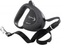 Поводок-рулетка Ferplast Flippy Tech Tape M 75022021 (черный)
