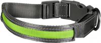 Ошейник Duvo Plus 10642/DV (серый/зеленый)