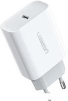 Сетевое зарядное Ugreen CD137 60450 (белый)