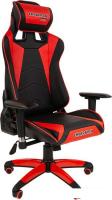 Кресло CHAIRMAN Game 44 (черный/красный)