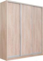 Шкаф распашной Рэйгрупп 176 TTX Elgon РГ-03.03 (дуб торонто/ хром)