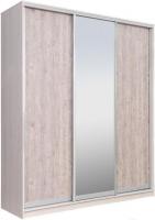 Шкаф-купе Рэйгрупп 176450 YSX Elgon РГ-03.02 (ясень снежный/сосна натуральная/хром)