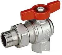 Фитинг Giacomini Кран шаровой угловой с отводом R789 1