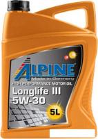 Моторное масло Alpine Longlife III 5W-30 5л