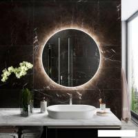 Мебель для ванных комнат Пекам Зеркало с подсветкой RingFly 80x80 (с сенсором на движение)