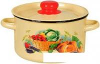 Кастрюля СтальЭмаль Урожай 1с17с