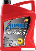 Моторное масло Alpine PSA 5W-30 5л