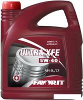 Моторное масло Favorit Ultra XFE 5W-40 5л