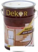 Эмаль Dekor для пола (желтый/коричневый, 20 кг)