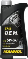Моторное масло Mannol 7715 O.E.M. 5W-30 API SN/CF 1л [MN7715-1]