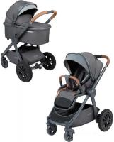 Универсальная коляска Happy Baby Mommer Pro (2 в 1, dark grey)