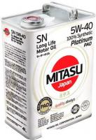 Моторное масло Mitasu MJ-112 5W-40 4л