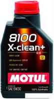 Моторное масло Motul 8100 X-clean+ 5W-30 1л