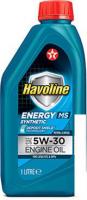 Моторное масло Texaco Havoline Energy MS 5W-30 1л