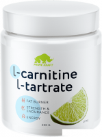 Аминокислоты Prime Kraft L-карнитин L-Tartrate (200г, лайм)