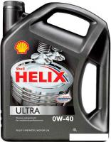 Моторное масло Shell Helix Ultra 0W-40 4л