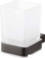 Стакан для зубной щетки и пасты Bemeta Nero 135011010