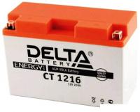 Мотоциклетный аккумулятор Delta CT 1216 (16 А·ч)