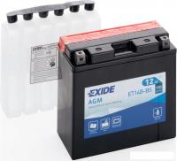 Мотоциклетный аккумулятор Exide ET14B-BS (12 А·ч)