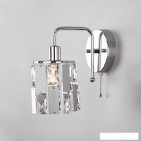 Бра Евросвет Strotskis 10101/1 (Хром/Прозрачный хрусталь)