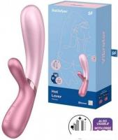 Вибратор Satisfyer Hot Lover с функцией нагрева 4002538 (розовый)