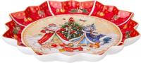 Блюдо Lefard Дед Мороз и Снегурочка 85-1735