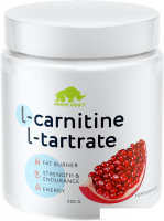 Аминокислоты Prime Kraft L-карнитин L-Tartrate (200г, гранат)