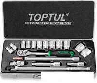Набор торцевых головок Toptul GCAD1802 18 предметов