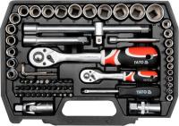 Набор торцевых головок и бит Yato YT-38782 72 предмета