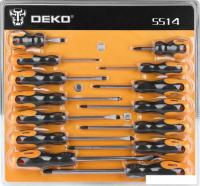 Набор отверток Deko SS14 (14 предметов)