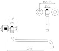 Смеситель Эверест B24-350