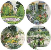 Набор обеденных тарелок Gien Paris A Giverny 1738B4AD50