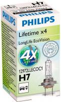 Галогенная лампа Philips H7 LongLife EcoVision 1шт [12972LLECOC1]
