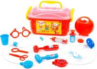 Игровой набор доктора терапевта Полесье Три Кота. Доктор 65353 (красный)