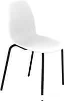 Стул Sheffilton SHT-ST29/S130 (белый/черный муар)