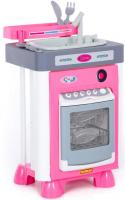 Комплект бытовой техники игрушечный Полесье Carmen №3 с посудомоечной машиной и мойкой 57914