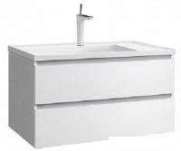 Belux Тумба под умывальник Фаворит НП 75-02 (1 белый глянцевый)