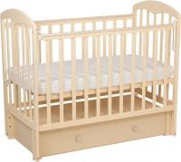 Классическая детская кроватка Фея 328 (бежевый)