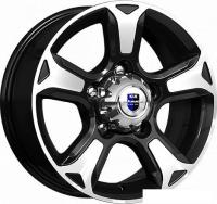 Литые диски K&K Атлант 16x7" 5x139.7мм DIA 108.5мм ET 35мм Алмаз черный