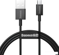 Кабель Baseus CAMYS-01 USB Type-A - microUSB (1 м, черный)